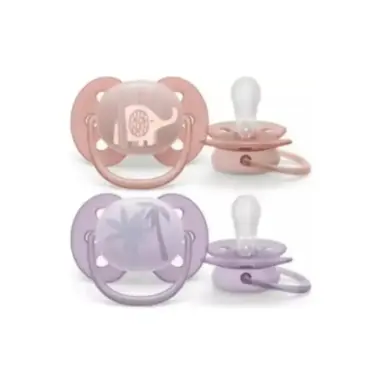 Avent Varalica Ultra Soft slon i palme za devojčice 0-6m