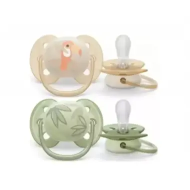 Avent Varalica Ultra Soft zelena i narandžasta 0-6m