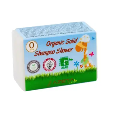 Azeta Bio organska uljana šampon kupka u čvrstom stanju 50g 0m+