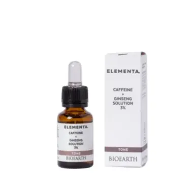 BioEarth Elementa Kofein + ginseng 3% serum za lice 15ml