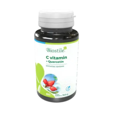 Biostile Vitamin C + Kvercetin 60 kapsula