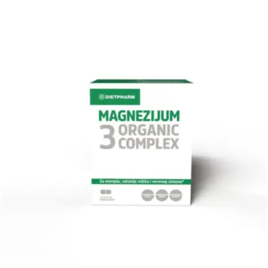 Dietpharm Magnezijum 3 Organic Complex 60 kapsula