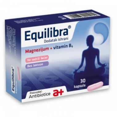 EQUILIBRA Mg + B6 30 kapsula