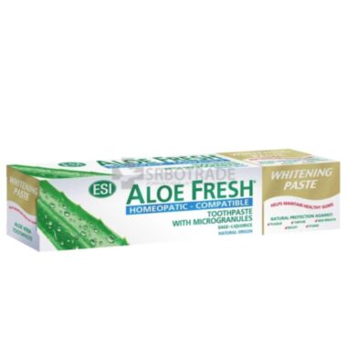 ESI Aloe Fresh Whitening Homeopathic compatible 100ml