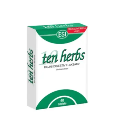 ESI Ten Herbs 40 tableta