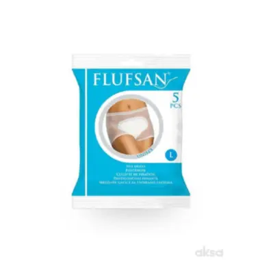 Flufsan higijenske mrežaste gaćice L braon A5