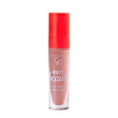 Golden Rose miss beauty stay matte 01 blush nude ruž