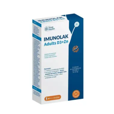 Imunolak Adults D3+Zn 30 kapsula za odrasle