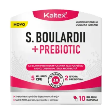 Kaltex S. Boulardii + Prebiotik 10 kapsula
