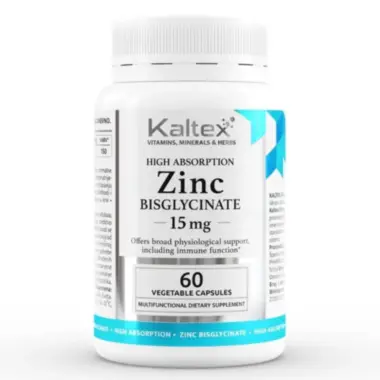 Kaltex Zinc Bisgycinate 15mg 60 kapsula