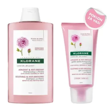 KLORANE BOZUR 400ML+BOZUR BALZAM 200ML