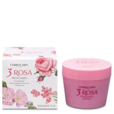 Lerbolario 3 Rosa krema za telo 200 ml