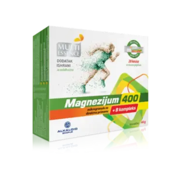 Magnezijum 400 + B kompleks 20 kesica