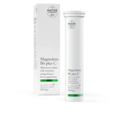 Master of Pharmacy Magnezijum B6 plus C 18 šumećih tableta