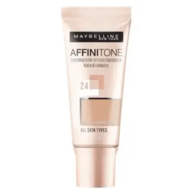 Maybelline New York Affinitone tečni puder 24 Golden Beige 30ml