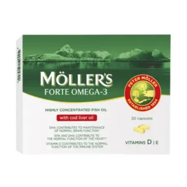 Moller's Forte Omega-3 30 kapsula