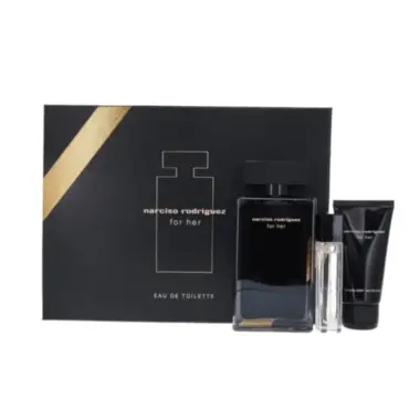 Narciso Rodriguez For Her Women set (EDT 100 ml + EDT 10 ml + losion za telo 50 ml)