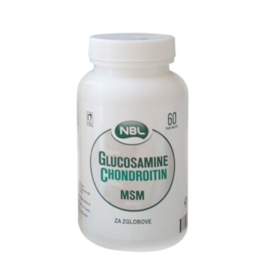 Nobel Glucosamine Chondroitin MSM 60 tableta