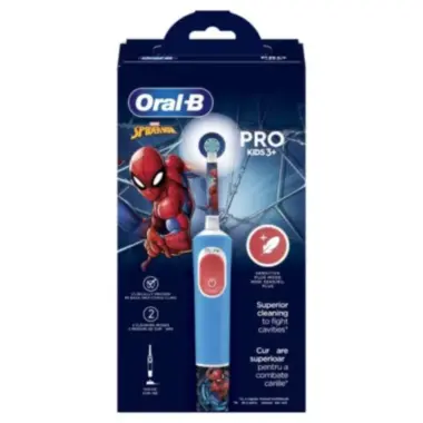 Oral-B električna četkica Power Kids Vitality PRO Spiderman 