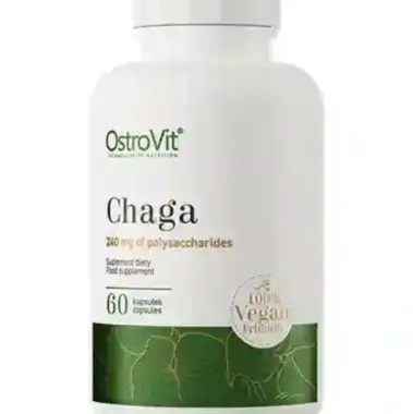 OstroVit Chaga VEGE (Ekstrakt čage lekovita gljiva)  60 kapsula