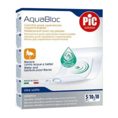 Pic Solution Aquabloc komprese 10x10cm 5 komada