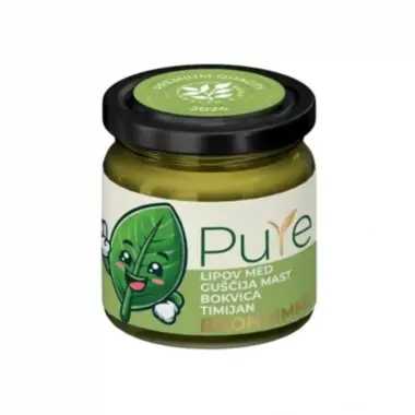 Pure Bronhimko lipov med za kašalj 120g
