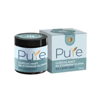 Pure Dnevni melem guščija mast i etarska ulja 100g