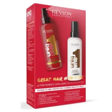 Revlon Uniq one set Uniq One Sprej 150ml + Uniq One sprej kokos 150ml