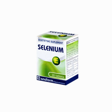 Selenium sa vitaminom E - 30 tableta Anafarm