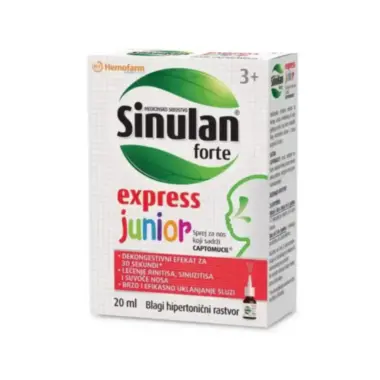 Sinulan Express Forte Junior sprej za nos 20ml
