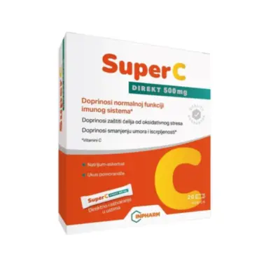 Super C Direkt 500mg 20 kesica