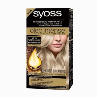 Syoss Oleo Intense 10-50 Pepeljasto plava