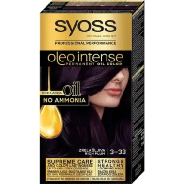 Syoss Oleo Intense 3-33 Zrela šljiva