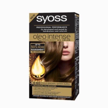 Syoss Oleo Intense 4-60 Zlatno smeđa