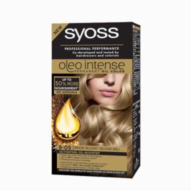 Syoss Oleo Intense 8-05 Bež plava