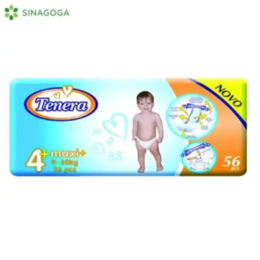 Tenera pelene 4+ MAXI 9-20kg 54 komada