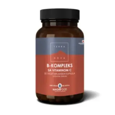 TerraNova Vitamin B kompleks + vit.C kapsule
