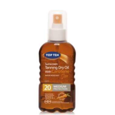 Top Ten Carotene Sun Dry Oil SPF 20 180 ml