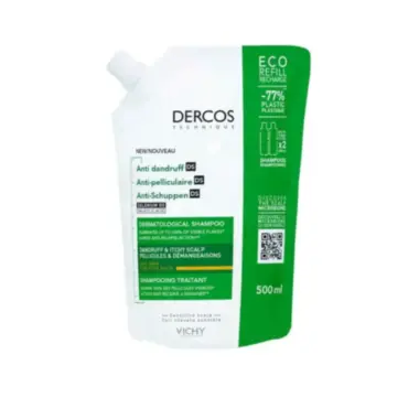 Vichy Dercos šampon protiv peruti za suvu kosu 500ml refill
