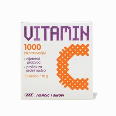 Vitamin C 1000mg prašak 10 kesica